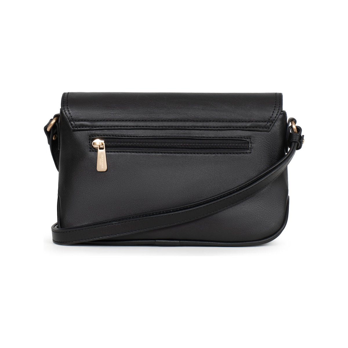 Sac porté travers  TAIMA noir, HEXAGONA