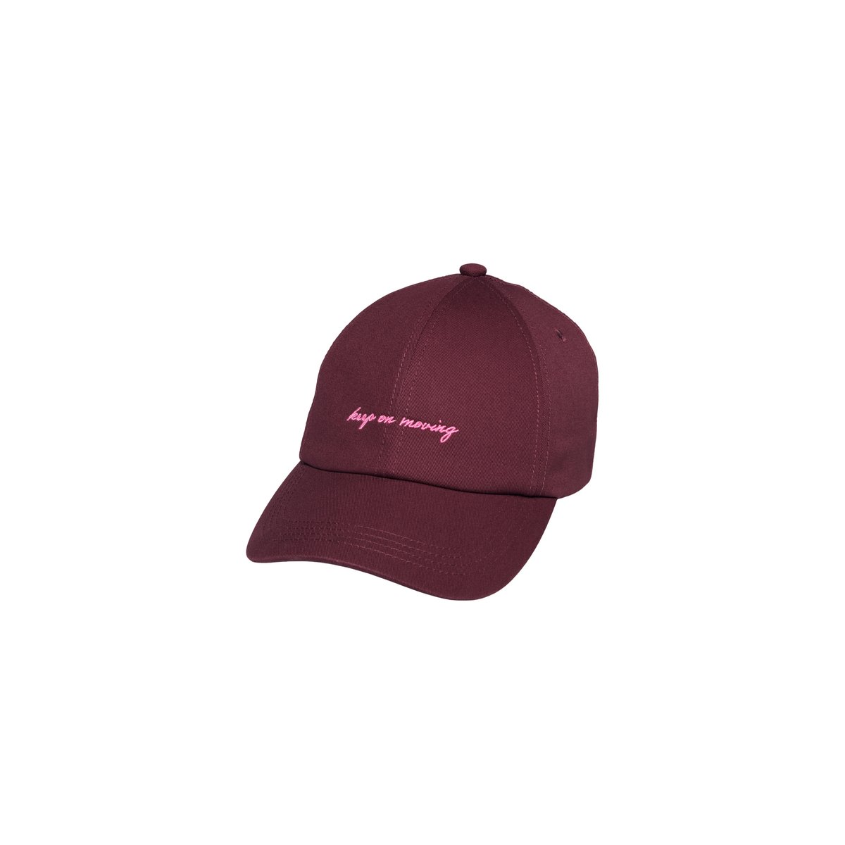 Cap en sergé de coton pur rouge foncé, MARC O’POLO DENIM