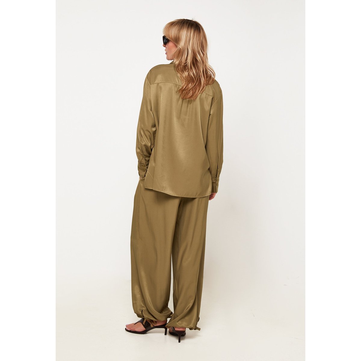 Chemise tunique ample vert kaki, RODIER