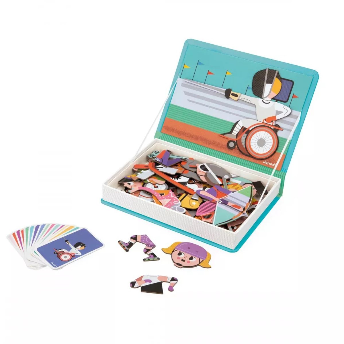 Magneti'book - Sports bleu, JANOD