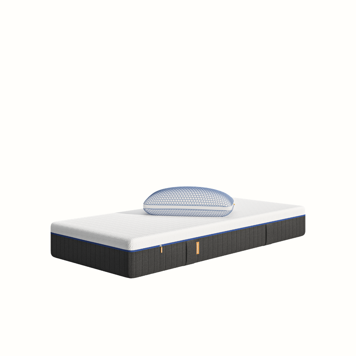 Pack Matelas Original+ + Oreiller Original Confort Elite blanc/gris, EMMA