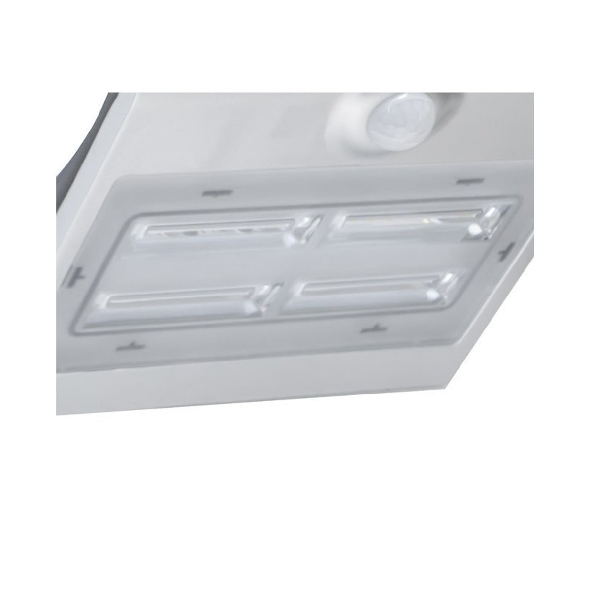 Applique Murale extérieure Solaire Efficace Tournesol Argent argent, MILLUMINE