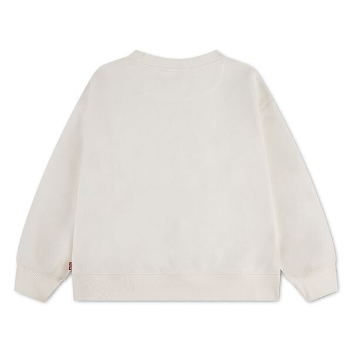 Sweatshirt mit Rundhalsausschnitt und Cowboystiefel-Print auf der Vorderseite ecru, LEVI'S KIDS