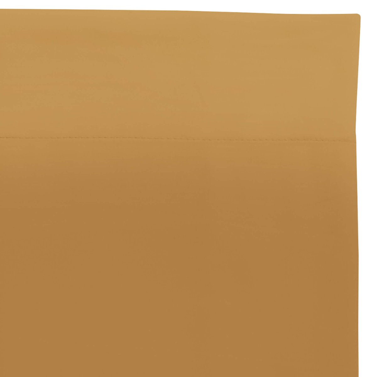 Drap plat bio made in France jaune, TERRE DE NUIT