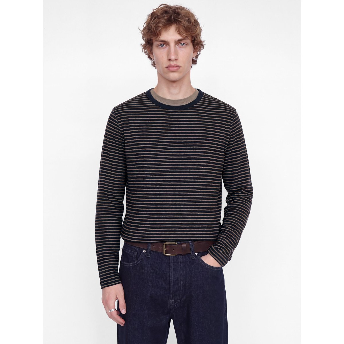 T-Shirt À Manches Longues dark navy 1, JACK & JONES