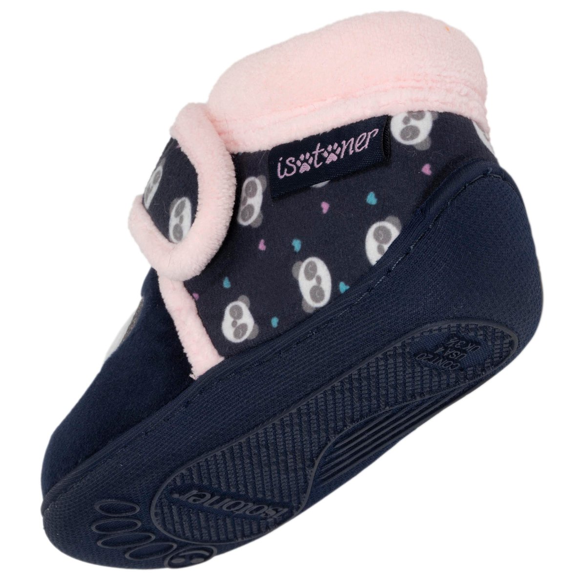 Chaussons Bottillons bleu, ISOTONER