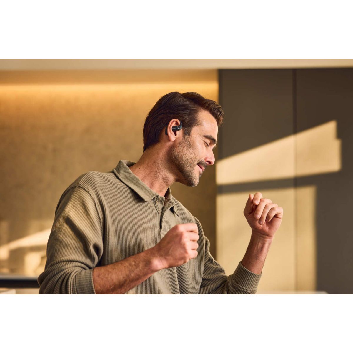 Ecouteurs sport OpenFit 2+ Noir noir, SHOKZ