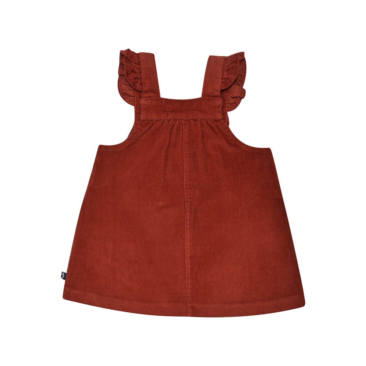 Tshirt robe salma velours cotele rouge, SUCRE D'ORGE