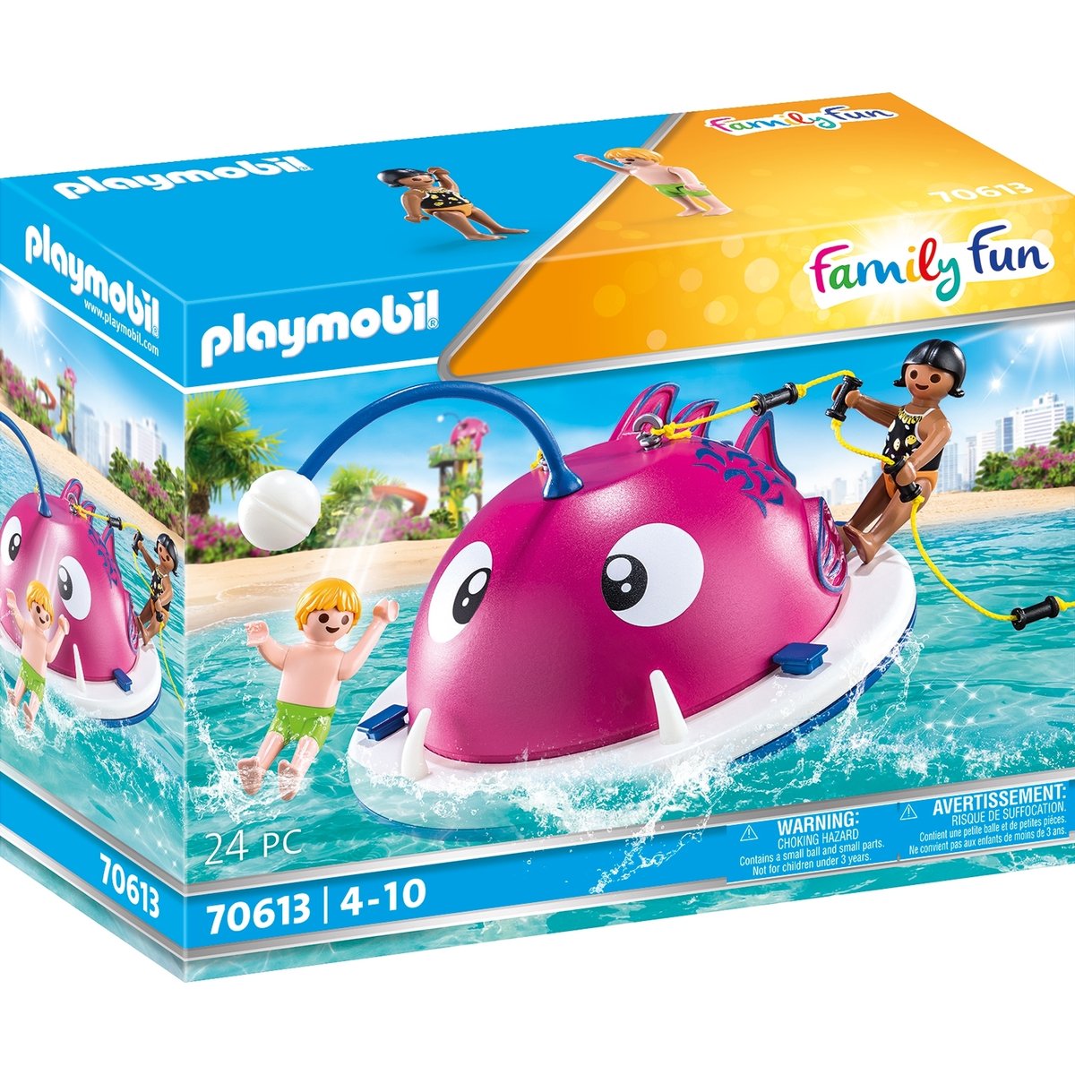 Aire de jeu aquatique multicolore, PLAYMOBIL