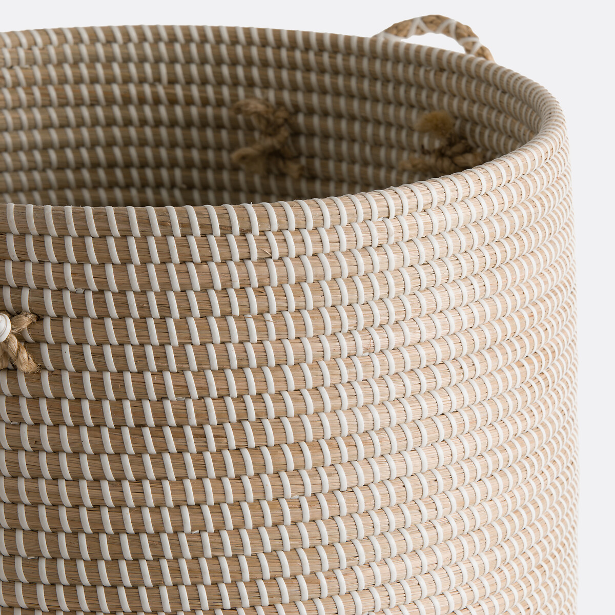 Panier avec couvercle H58 cm, Natala naturel, LA REDOUTE INTERIEURS