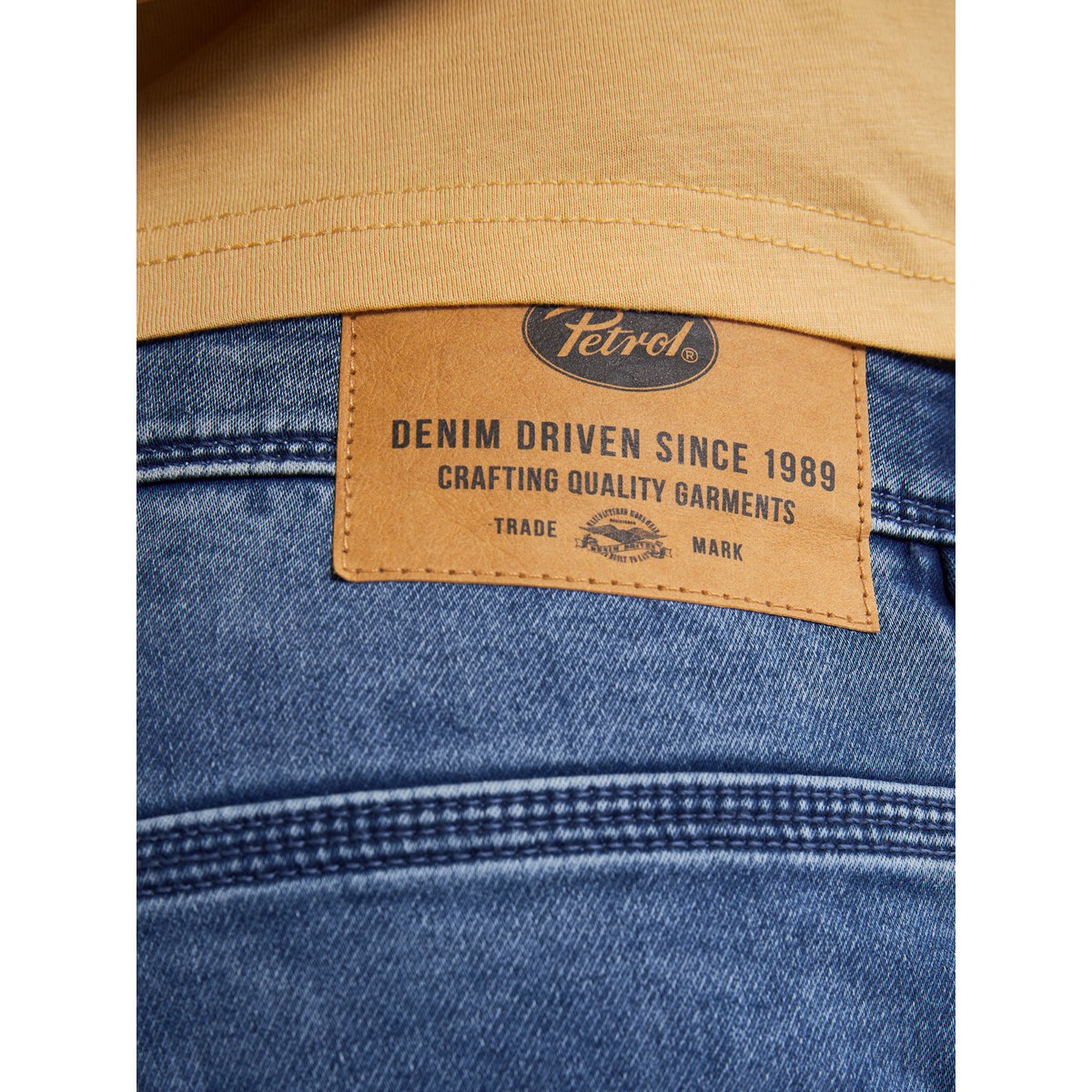 Short en jean stretch jackson sailfish bleu light used, PETROL INDUSTRIES