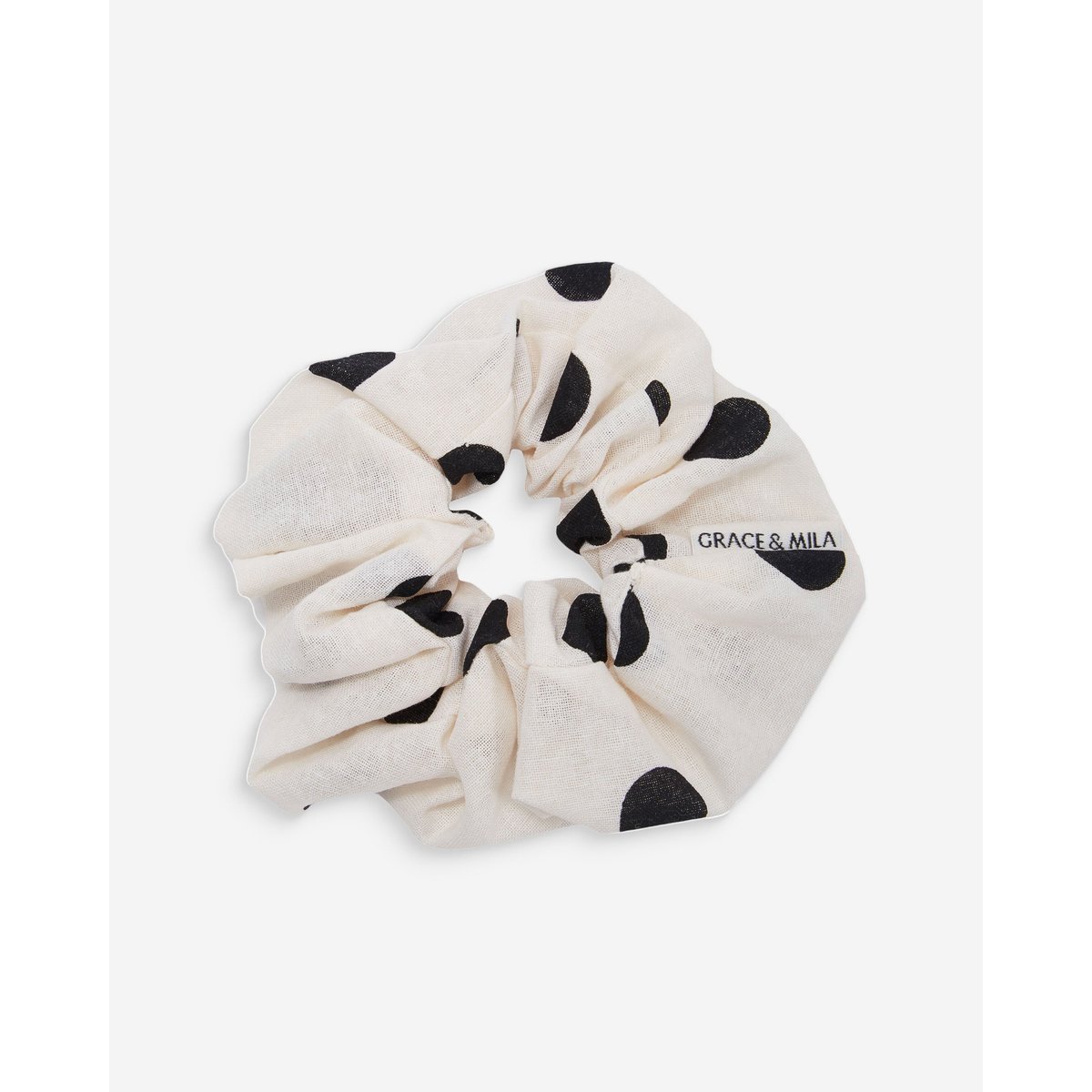 Set de chouchous en coton ecru Wilkins ecru, GRACE & MILA