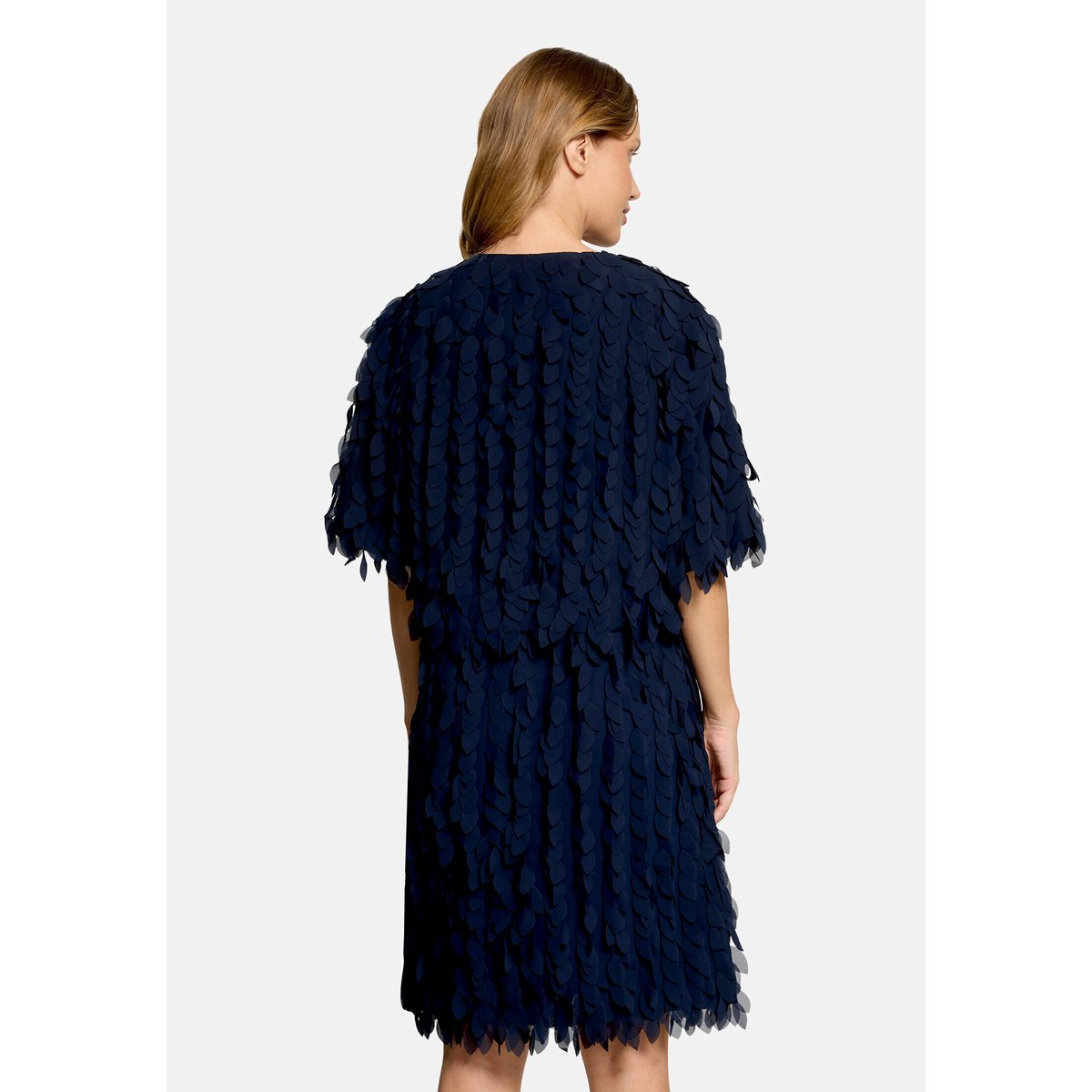 Veste façon blouse de coupe droite night sky, VERA MONT