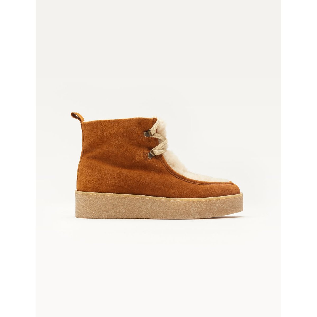 Bottes fourrées ANOUCK ambre, ODAJE