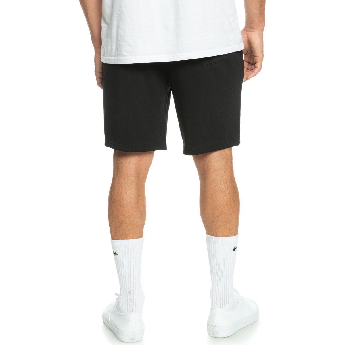 Short en molleton LOCAL SURF noir black, QUIKSILVER