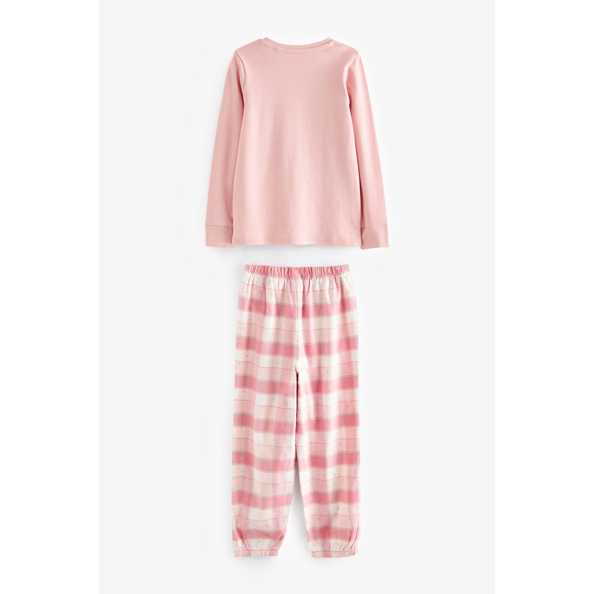 Pyjama tissé aux carreaux rose, NEXT