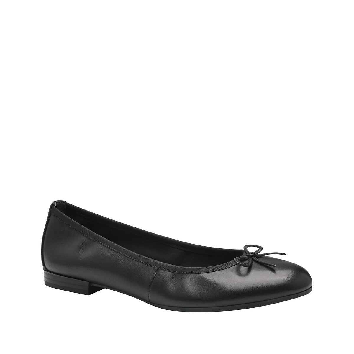 Leather Ballet Pumps black, TAMARIS