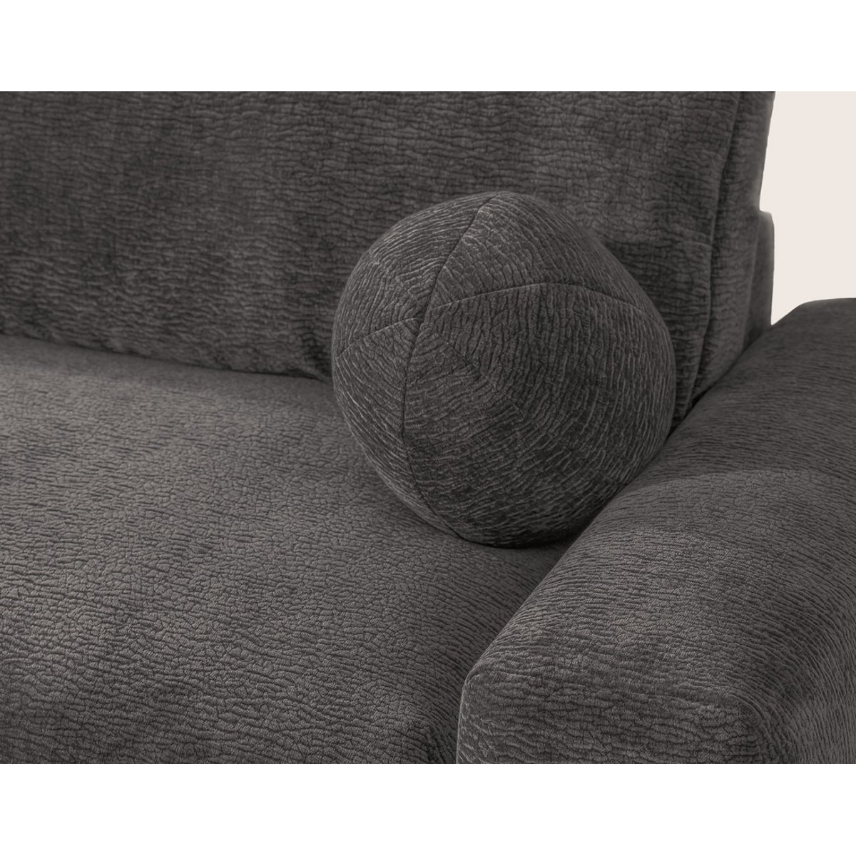 Canapé d'Angle Convertible 4 places - CONSTANCE gris, BEST MOBILIER