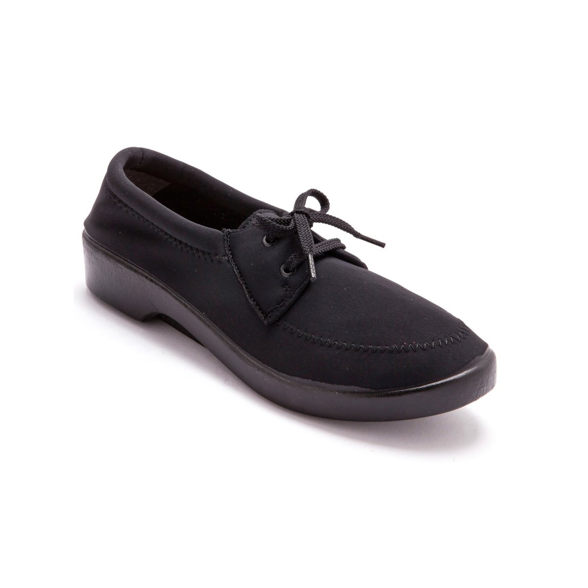 Derbies À Lacets En Maille Extensible noir, PEDICONFORT