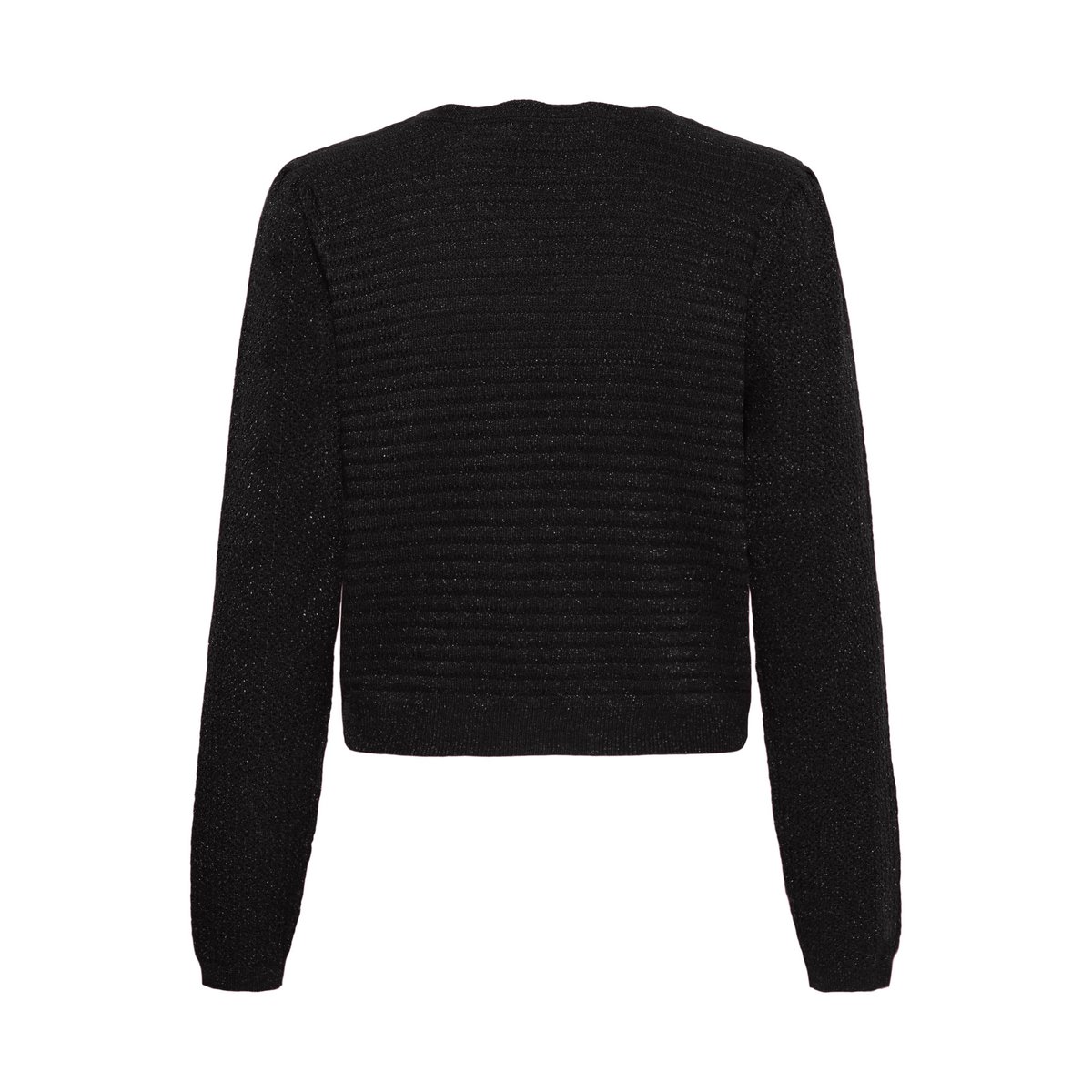 Cardigan manches longues noir meteorite, CULTURE