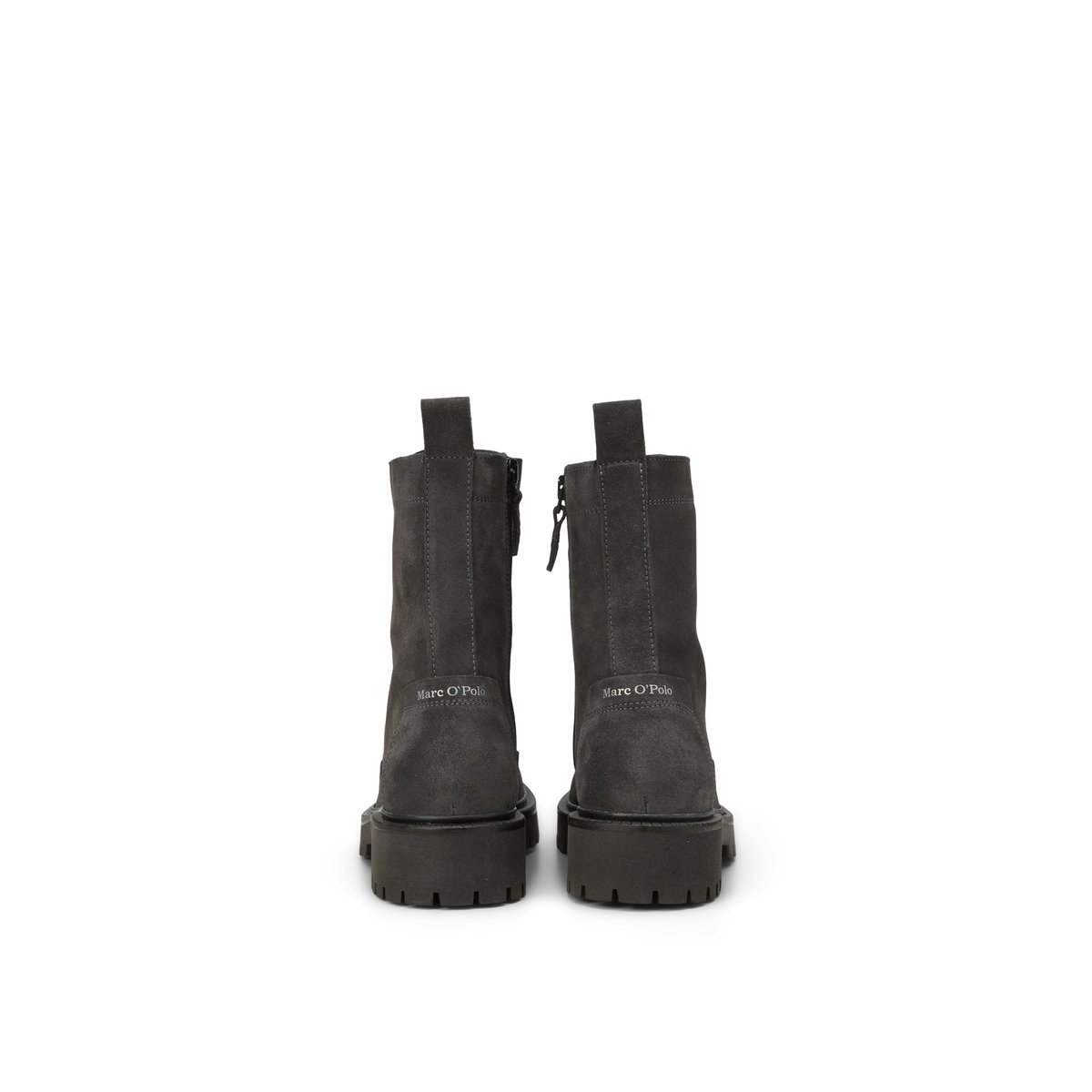 Bottes à lacets modèle Phia avec zip intérieur noir, MARC O'POLO