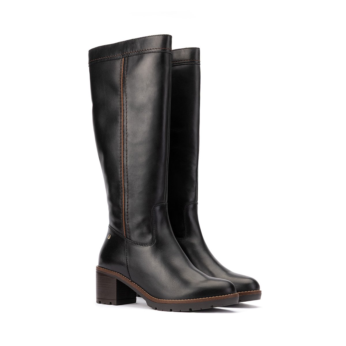 Bottes cuir Llanes black, PIKOLINOS
