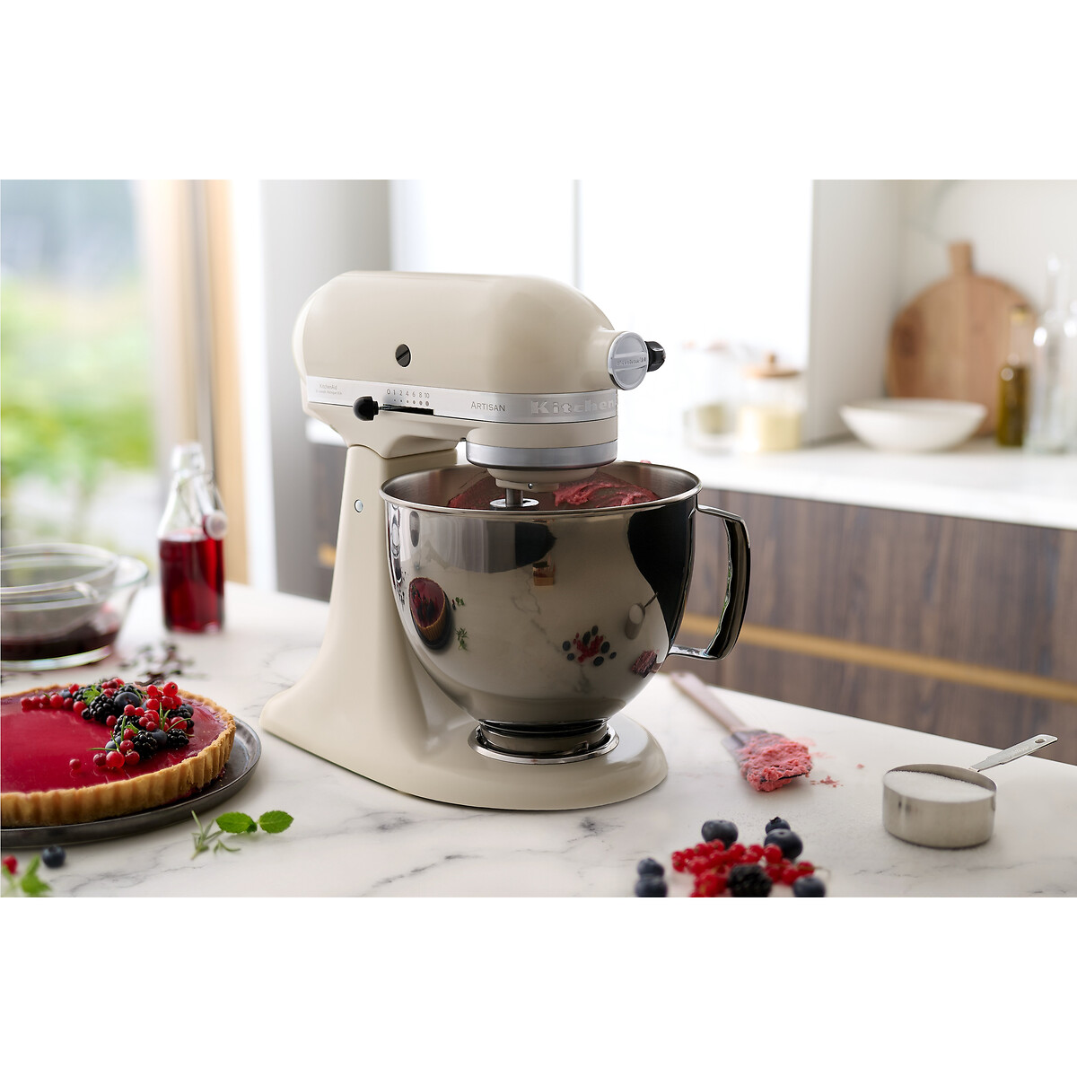 Robot pâtissier Artisan 5KSM175PSEFL lin, KITCHENAID