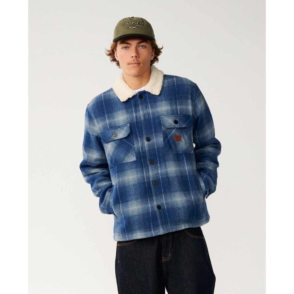 Veste CLASSIC SURF Bells SHERPA navy, RIP CURL