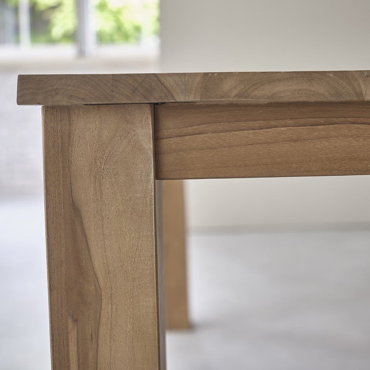 Table en teck massif 8 pers. BOSTON naturel, BERAH GETAH