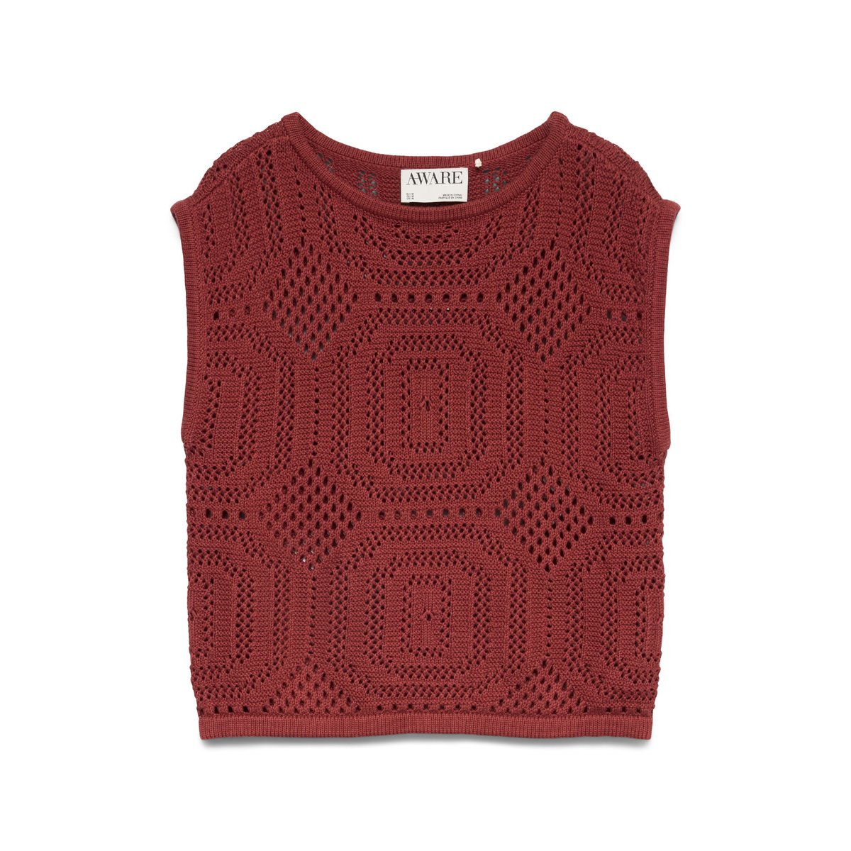 Top russet brown, VERO MODA