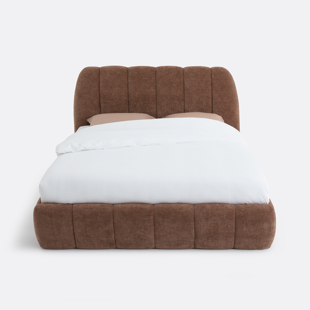 Lit coffre avec sommier, NURIA marron chocolat, LA REDOUTE INTERIEURS