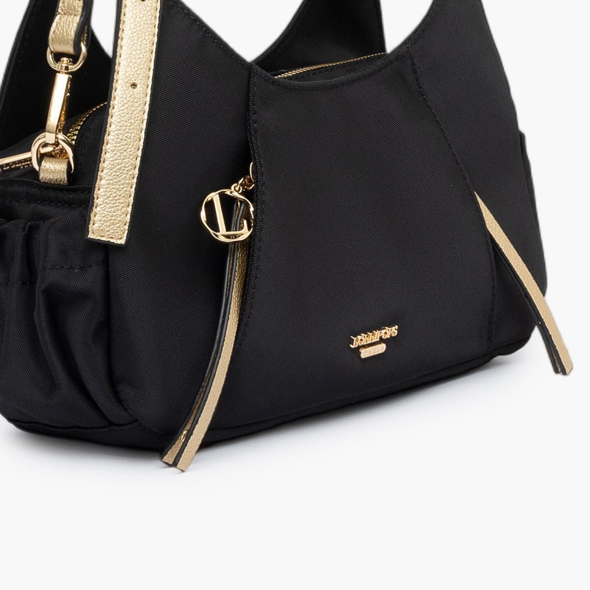 Sac shopper  Teralia M noir,doré, LOLLIPOPS