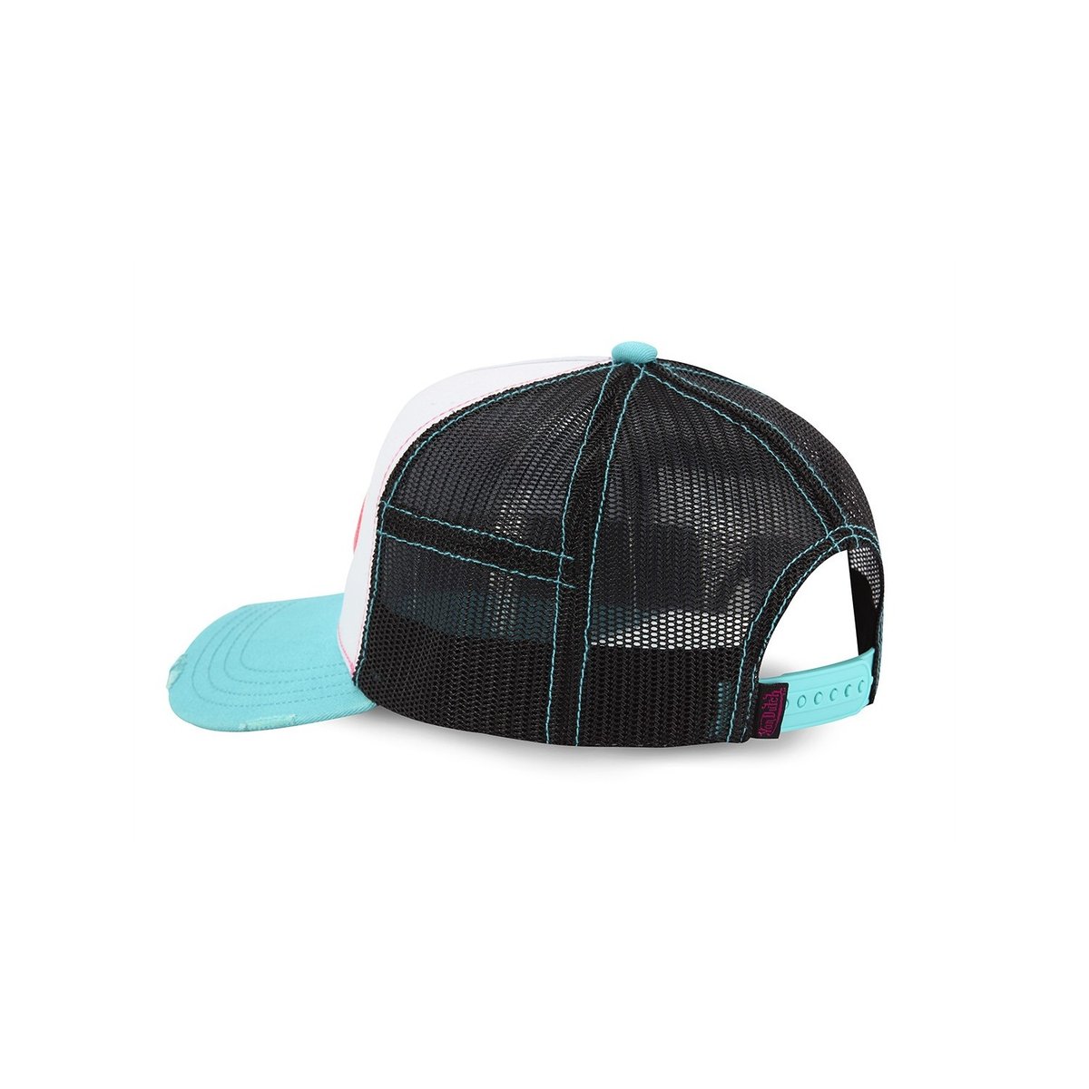 Casquette Trucker avec filet Summer turquoise, VON DUTCH