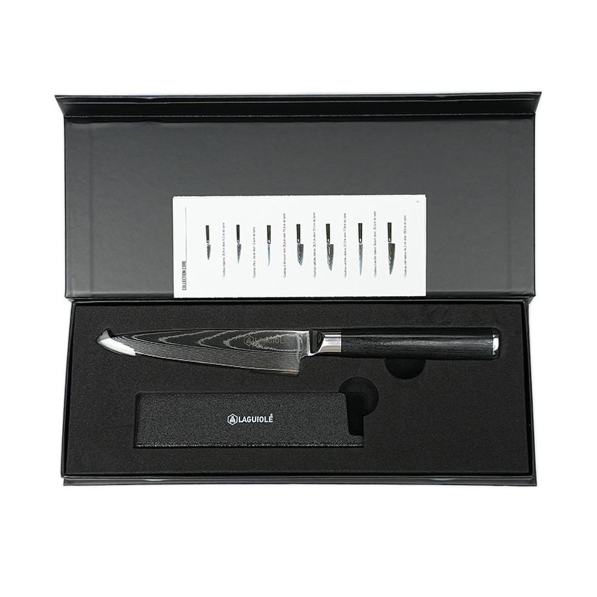 Couteau office 24cm couleur unique, LAGUIOLE CUISSON