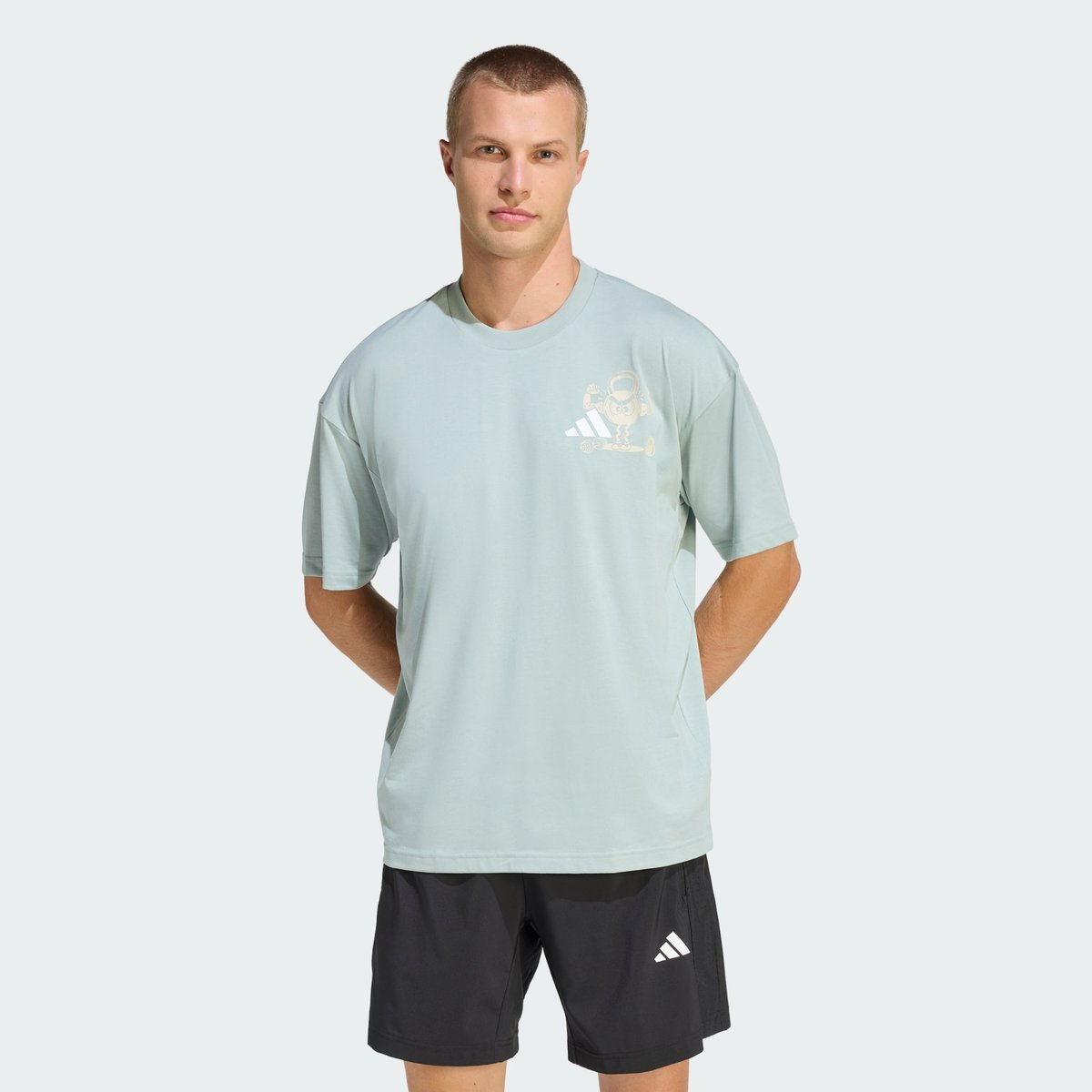 T-Shirt De Training Graphique Fun Climacool T-Shirt De Training Graphique Fun Climacool wonder sage, adidas Performance