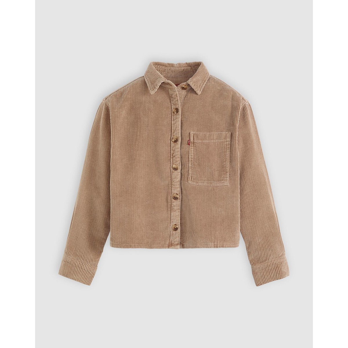Veste courte col chemise beige, LEVI'S