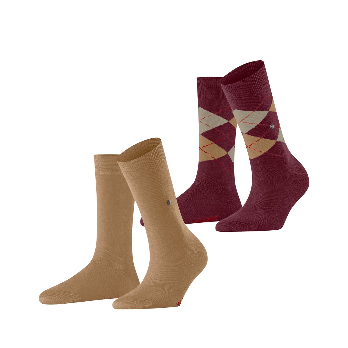 Chaussettes Everyday X-Mas 2-Pack Opaque multipack-trois, BURLINGTON