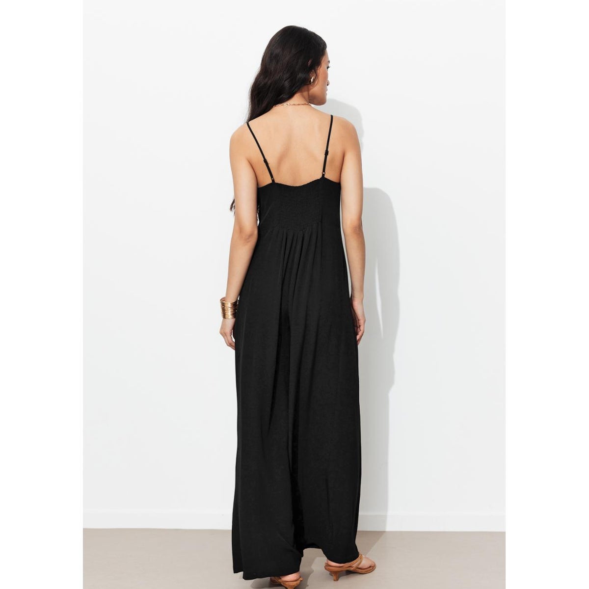 Large combinaison-pantalon noir, PROMOD
