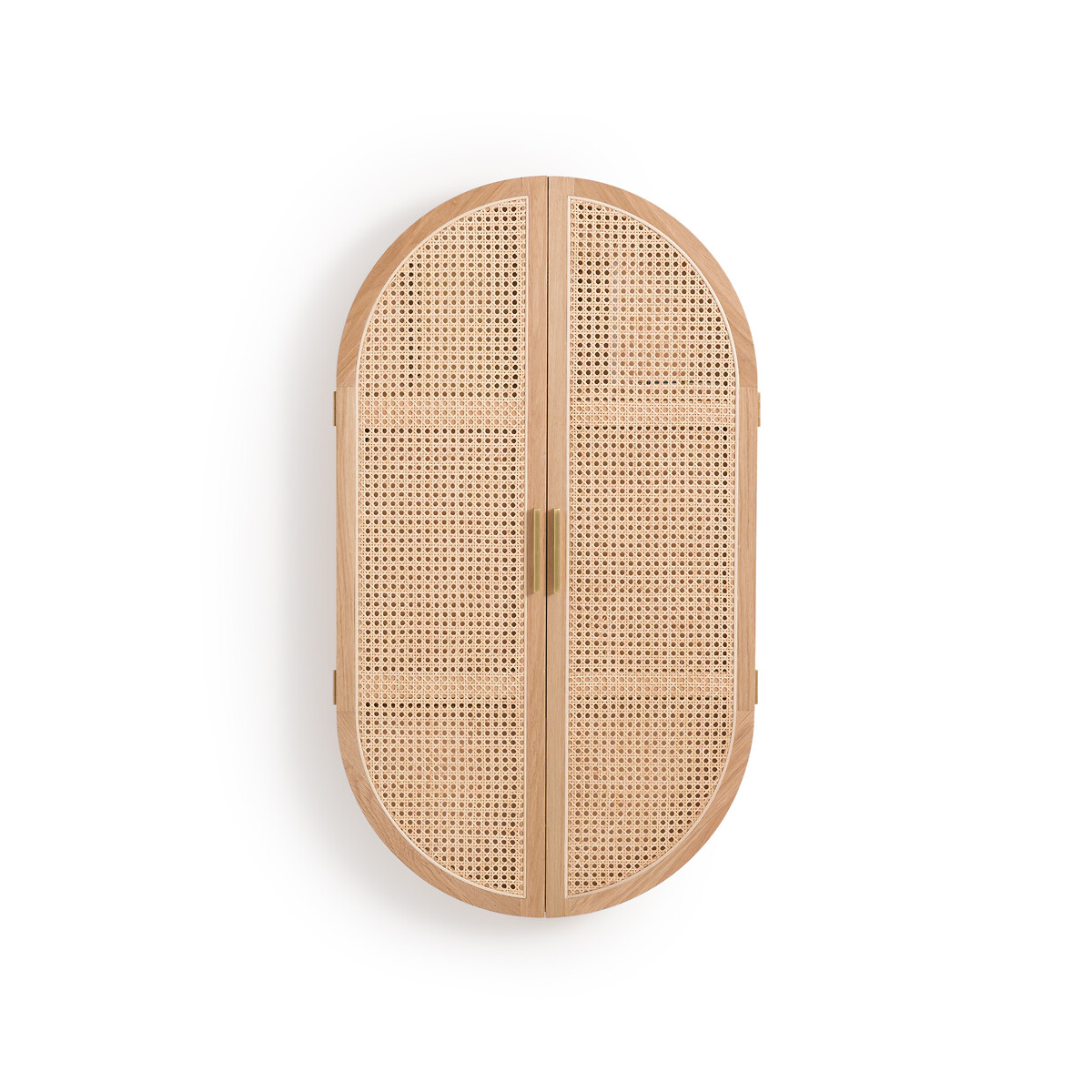 Mathéo Wall Desk natural oak veneer, LA REDOUTE INTERIEURS