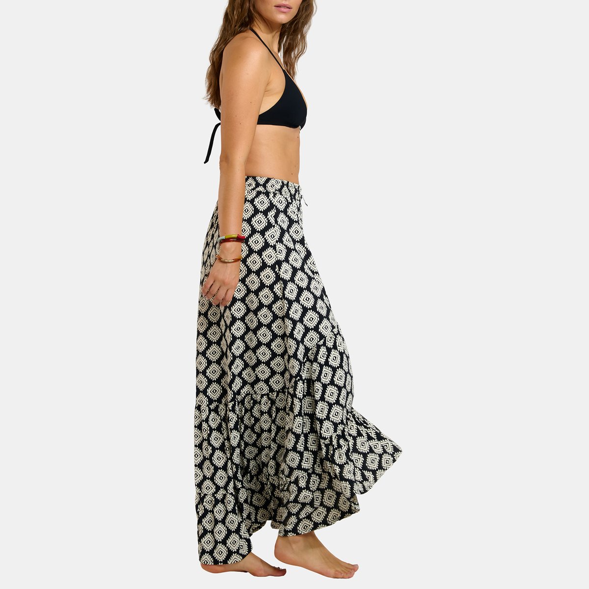Jupe Lolly - SARONG noir, BANANA MOON
