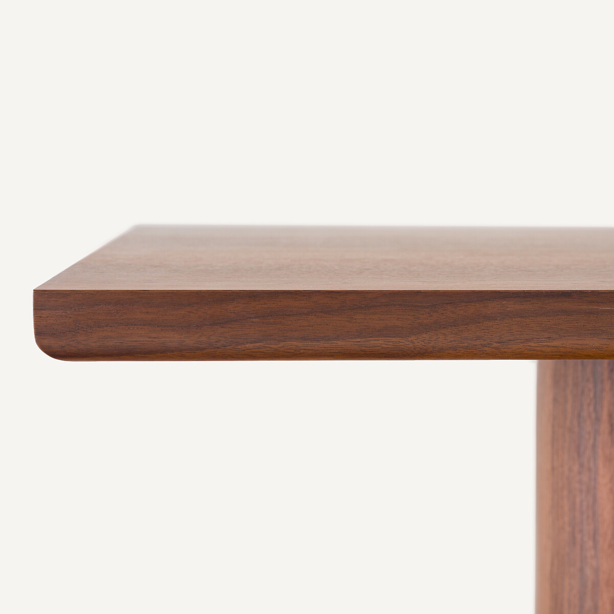 Plateau de table rectangulaire en plaqué noyer, longueur 200 cm, RECTO noyer, AM.PM