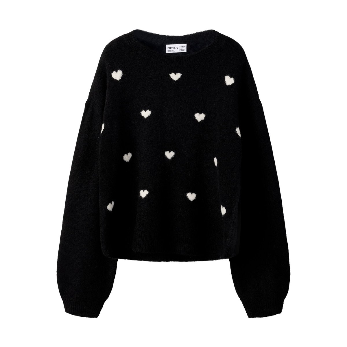 Pull En Maille noir - black1, NAME IT