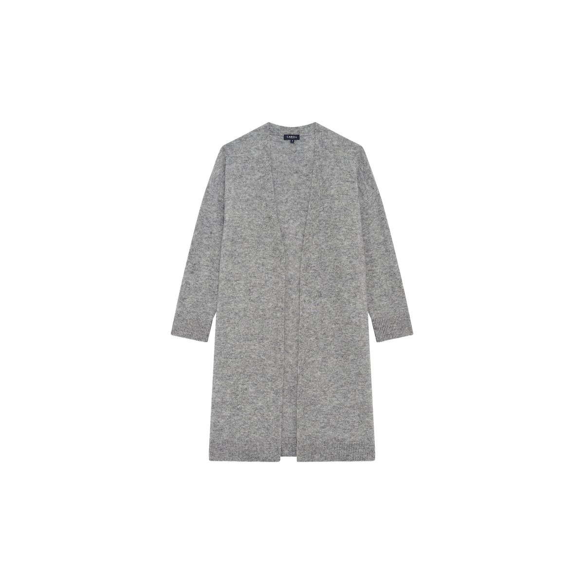 Pull droit long MWENDY gris, CAROLL