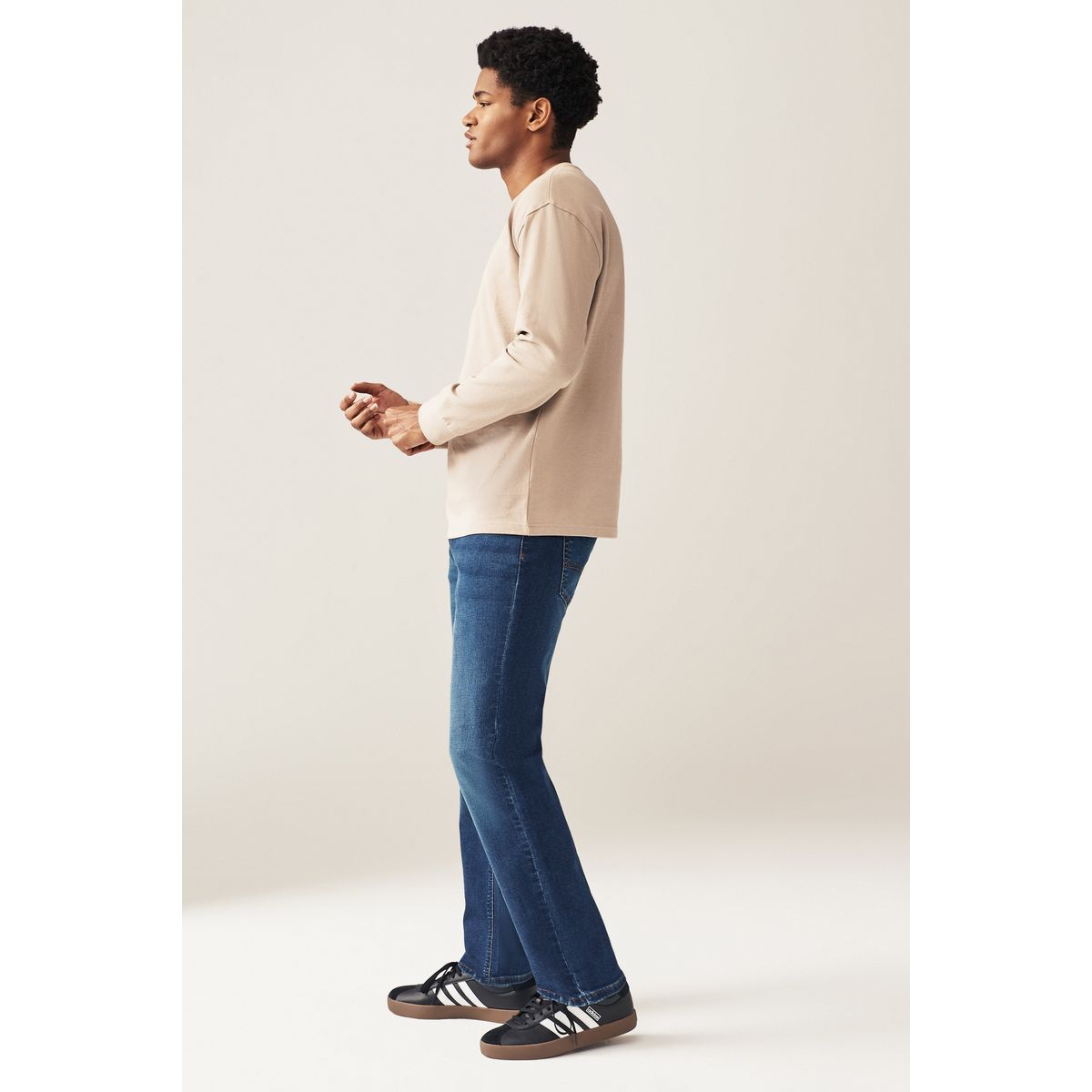 Jean motionflex bleu, NEXT