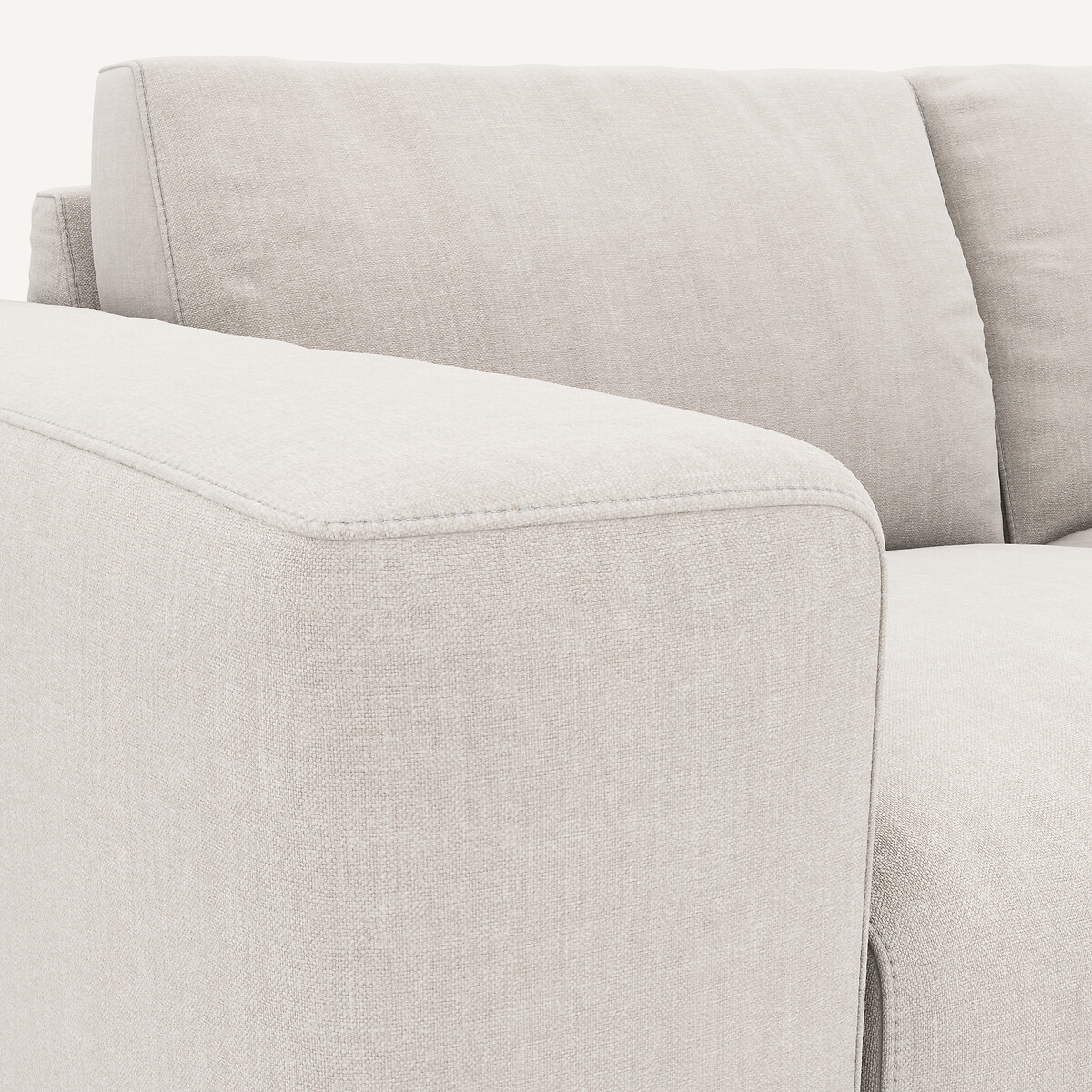 3- oder 4-Sitzer-Sofa, aus Baumwolle und Leinen, CEREA beige, AM.PM