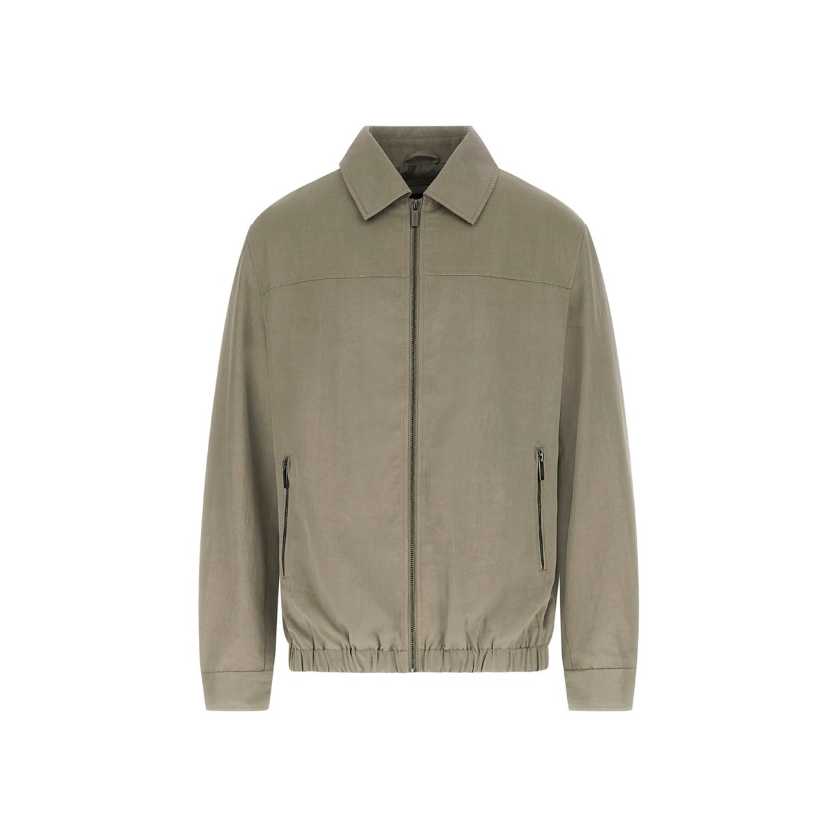 Veste En Nylon vert olive, GUESS