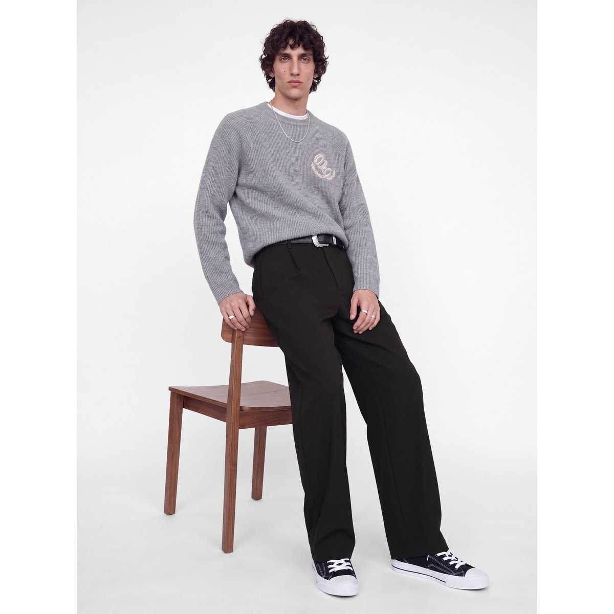 Pantalon Chino black 1, JACK & JONES