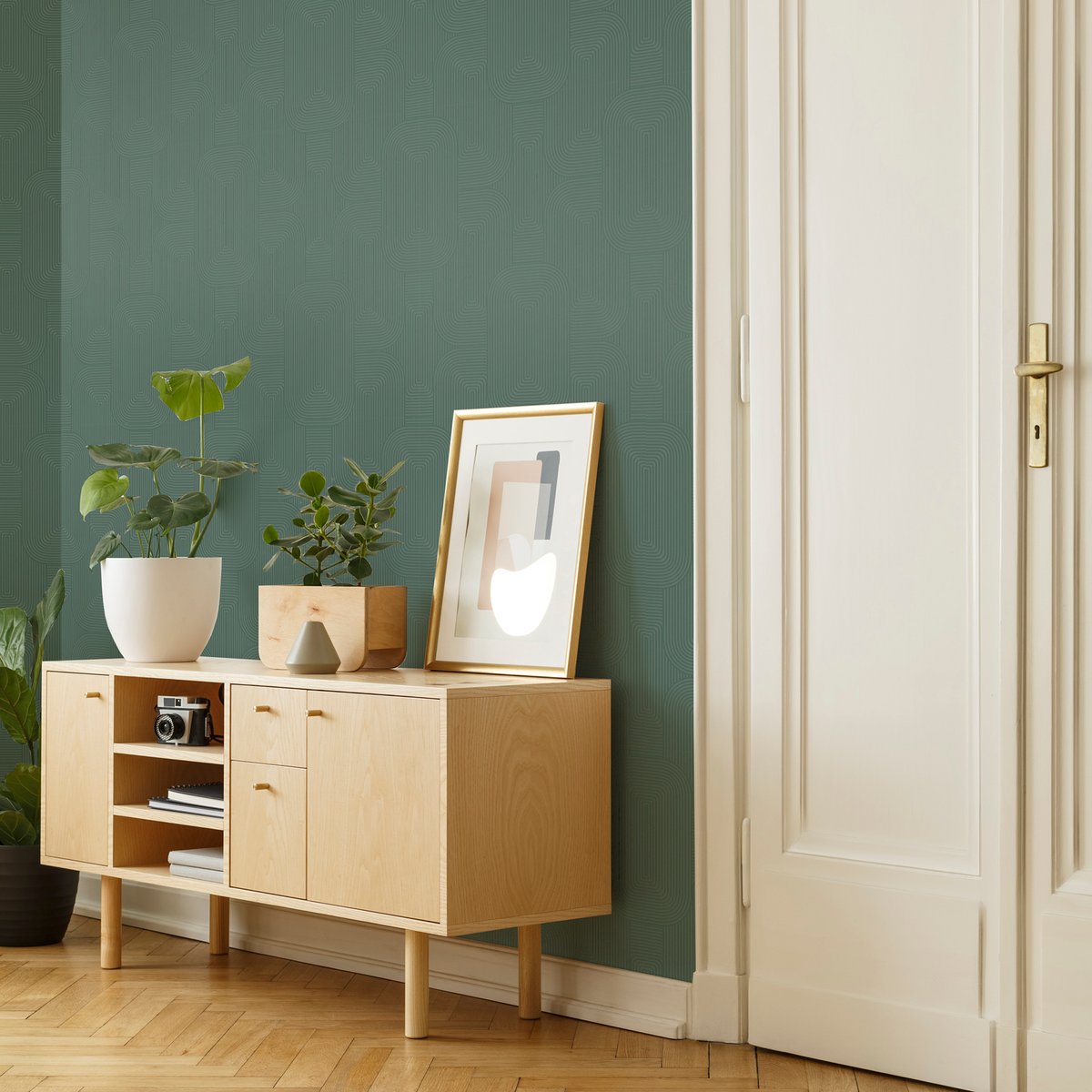 Papier peint Geo vert, SUPERFRESCO EASY