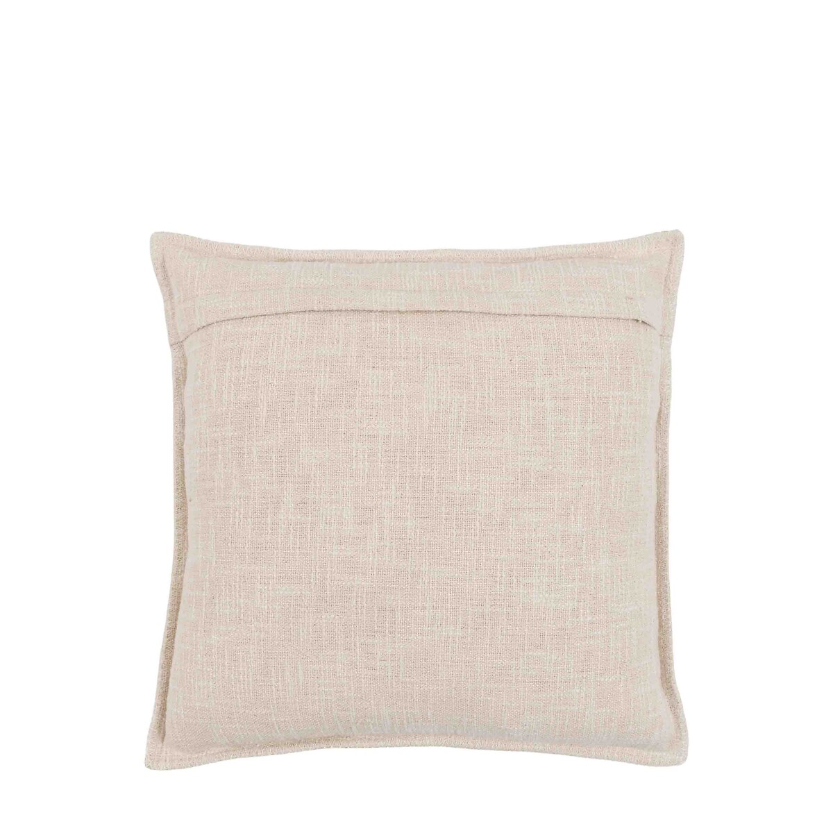 Eco Plush Embroidered Snowflake Cushion cream, ÉDITÉ