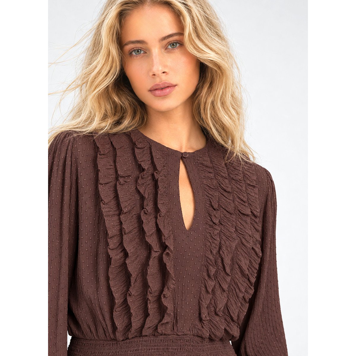 Blouse SADIANE ecru, AN'GE
